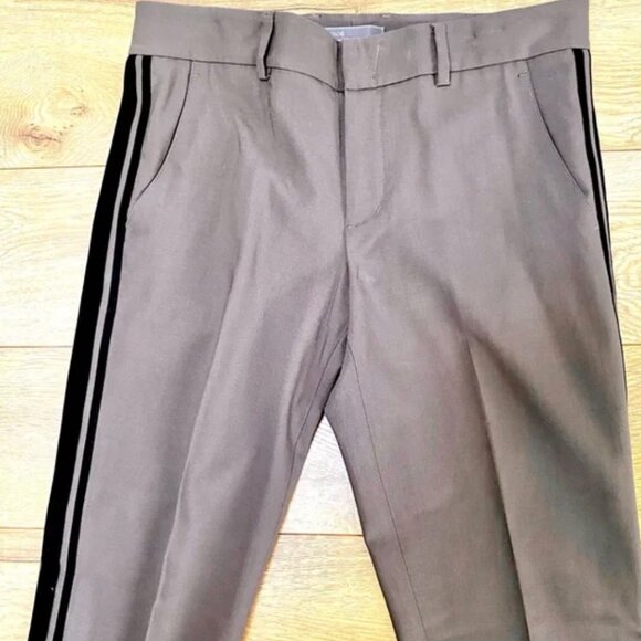 VINCE Tapered Tuxedo Pants Trousers SZ 6 - Picture 4 of 16